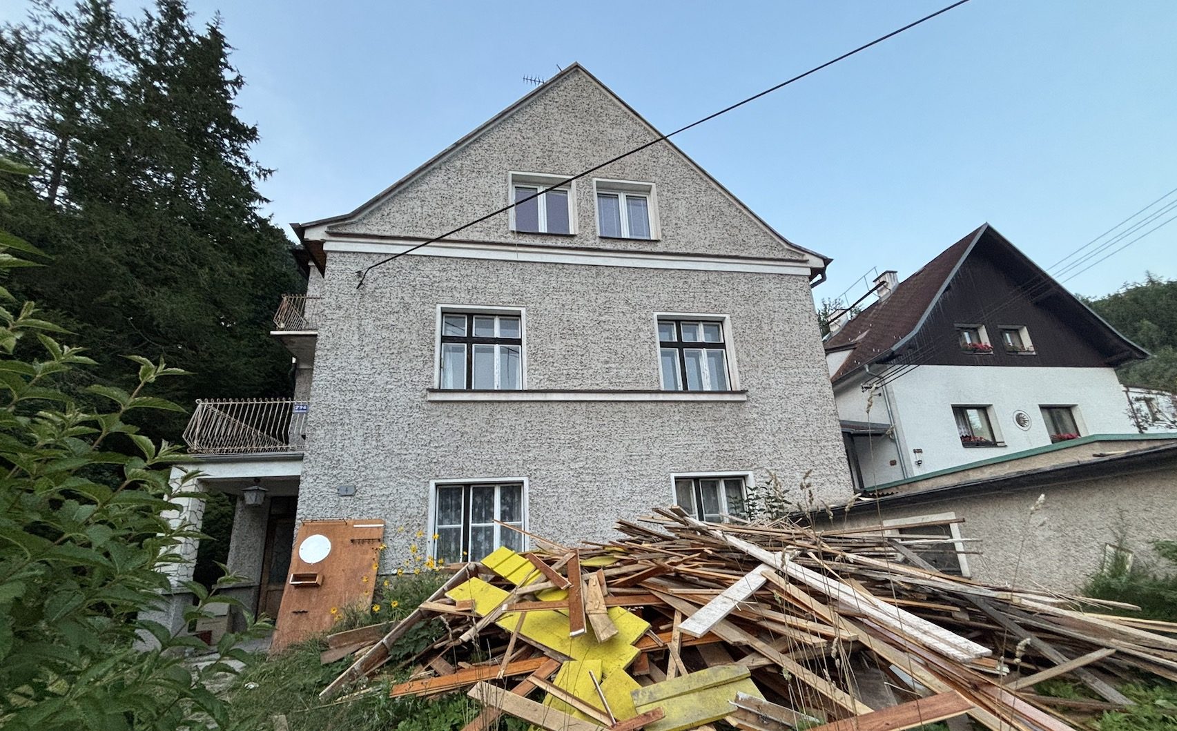 Rekonstrukce rodinného domu – před rekonstrukcí