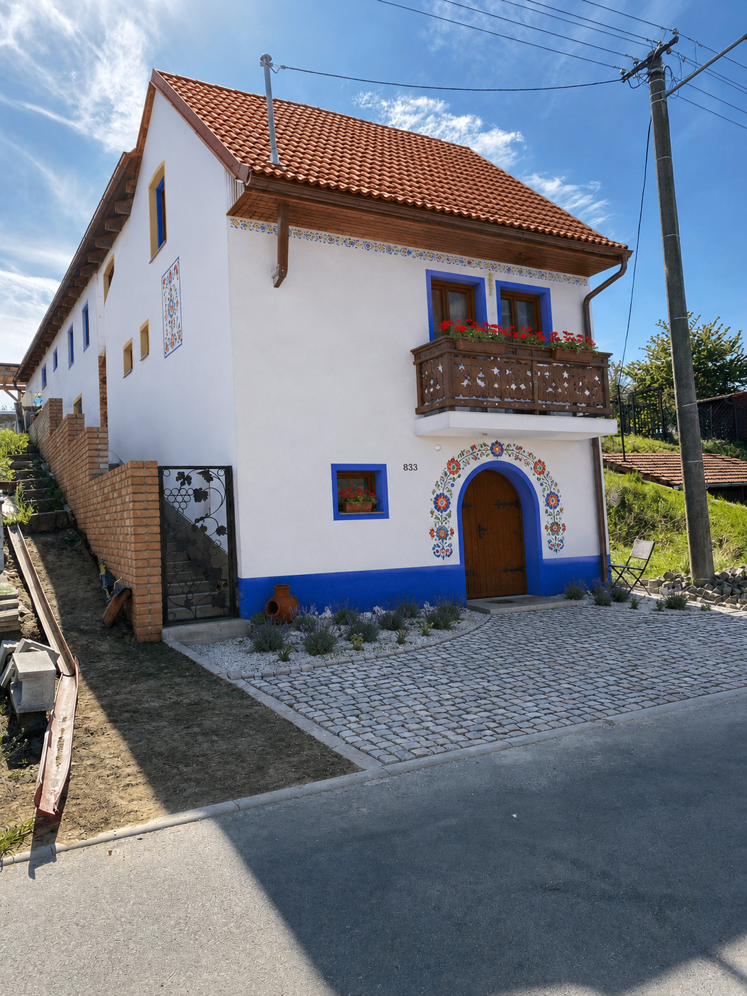 Nový kabátek našeho sklepa – plán
